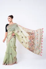 Light Mint - Rajshahi Joyshree Silk