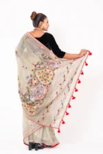 Off White - Rajshahi Joyshree Silk - Image 3