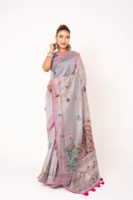 Ash - Rajshahi Joyshree Silk - Image 2