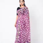 Purple - Rajshahi Sopura Muslin