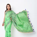 Green - Rajshahi Pure Balaka Silk