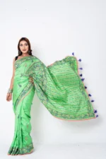 Green - Rajshahi Pure Balaka Silk