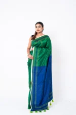Dark Green - Rajshahi Pure Balaka Silk - Image 2