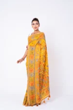 Yellow - Rajshahi Semi Balaka Silk - Image 2