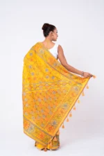 Yellow - Rajshahi Semi Balaka Silk - Image 3