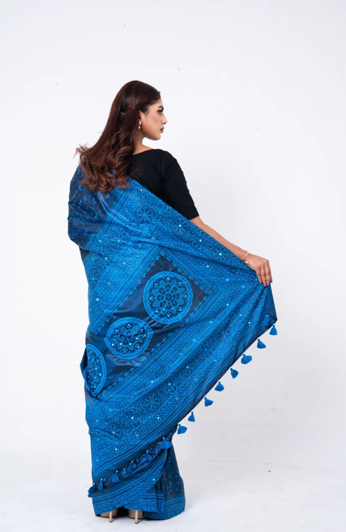 Dark Blue - Rajshahi Semi Balaka - Image 3