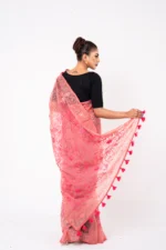Pink - Rajshahi Sopura Muslin - Image 3