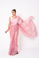 Light Pink - Rajshahi Sopura Muslin
